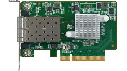 双端口光纤10GbE以太网PCI Express服务器适配器，带Intel®X710（研华外形尺寸）